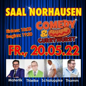 Comedy und Currywurst XXL @ Saal Norhausen