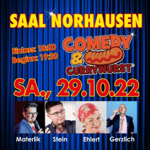 Comedy und Currywurst XXL @ Saal Norhausen