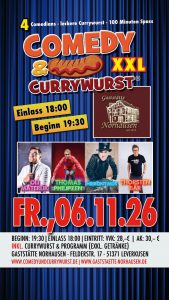 Comedy und Currywurst XXL @ Saal Norhausen