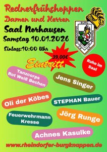 1. Gemischter Leverkusener Rednerfrühschoppen @ saal Norhausen