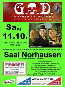 Irish Night mit GOD @ Saal Norhausen